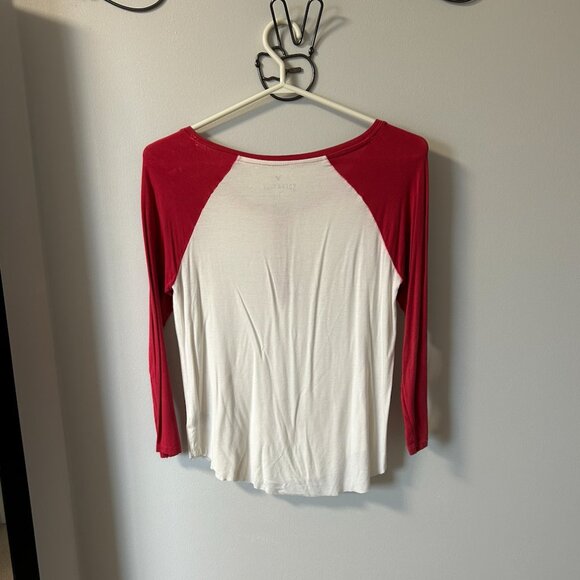 American Eagle 3/4 Length Shirt - Picture 2 of 2